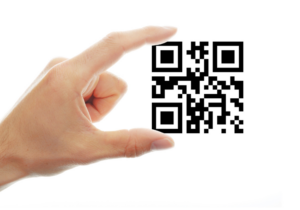 pinching qr code