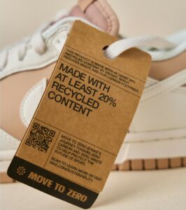shoe label qr code